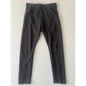 Bold Elements Pants Women's Large Black Pull-On Dress Office Career Front Slits